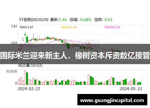 国际米兰迎来新主人，橡树资本斥资数亿接管